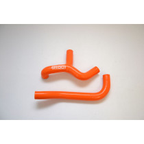 Kit de durites radiateur IROD Orange KTM 65 SX 2009-2018 connexion Y