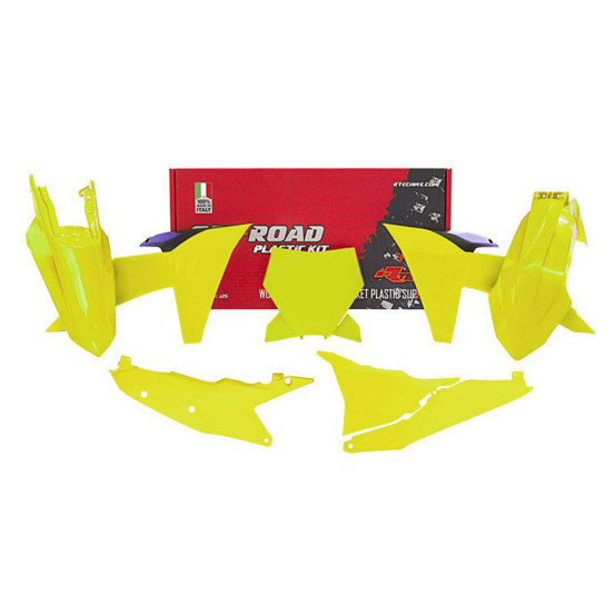 Kit plastiques - Jaune Fluo - RACETECH KTM SX SX-F 2023-2024