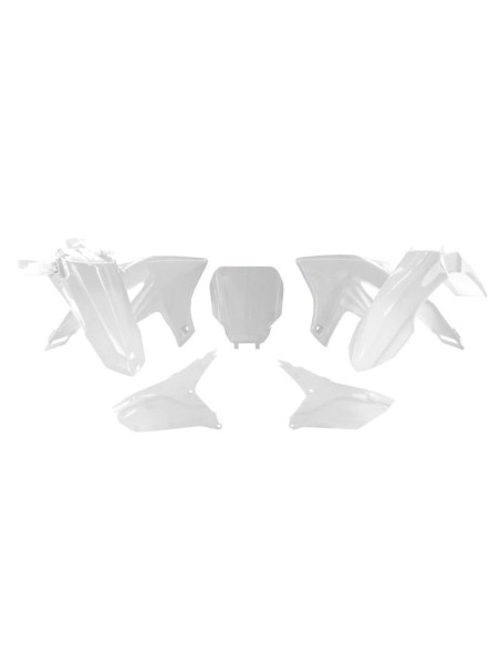 Kit plastiques - Blanc - RACETECH YAMAHA 450 YZ-F 2023-2025 / 250 YZ-F 2024-2026