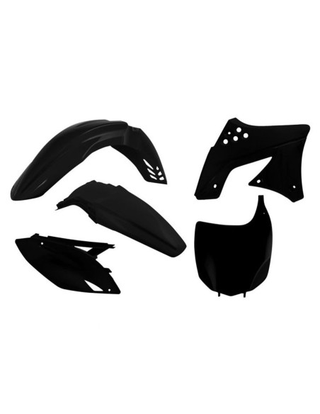 Kit plastiques - Noir - RACETECH KAWASAKI 250 KXF 2009-2012