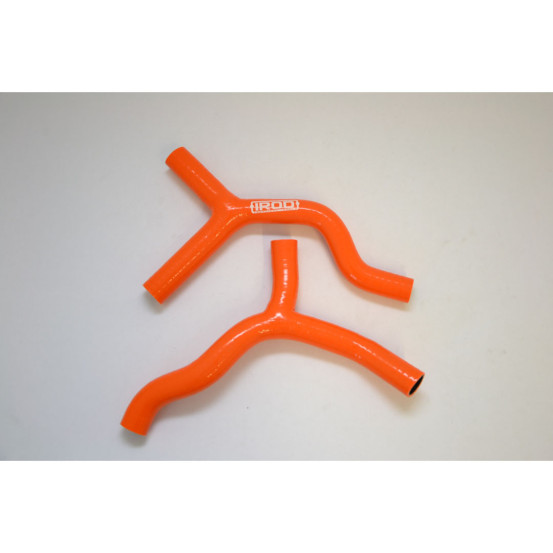 Kit de durites radiateur IROD Orange KTM 85 SX 2013-2017 Husqvarna 85 TC 2014-2017 connexion Y