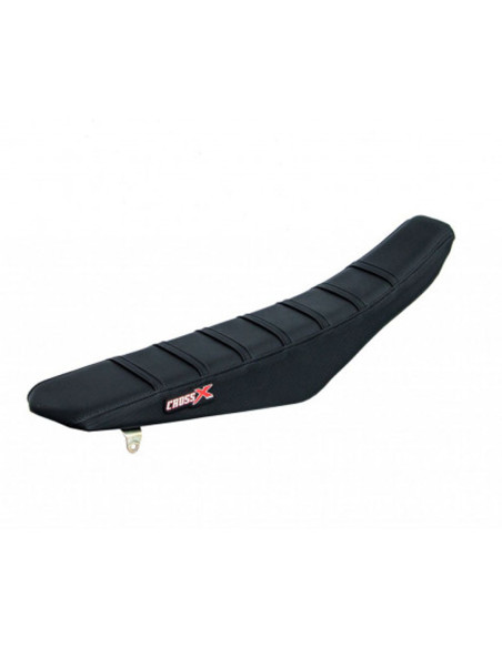 Housse de selle CrossX Racing avec bandes Sherco 125/250/300 SE-R 250/300/450 SE-F 2017-2018 Noir