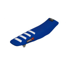 Housse de selle CrossX UGS WAVE YAMAHA YZF WRF 2014-2018 bleu-blanc