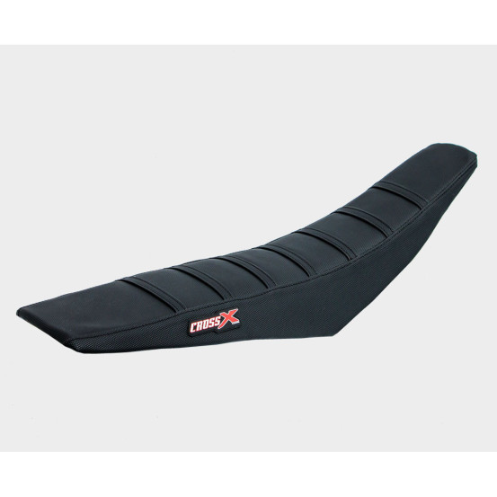 Housse de selle CrossX Racing avec bandes Kawasaki 450 KX 2019 Noir