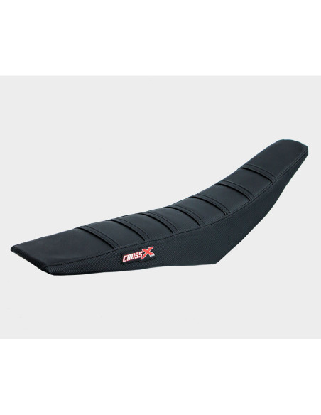 Housse de selle CrossX Racing avec bandes Kawasaki 450 KX 2019 Noir