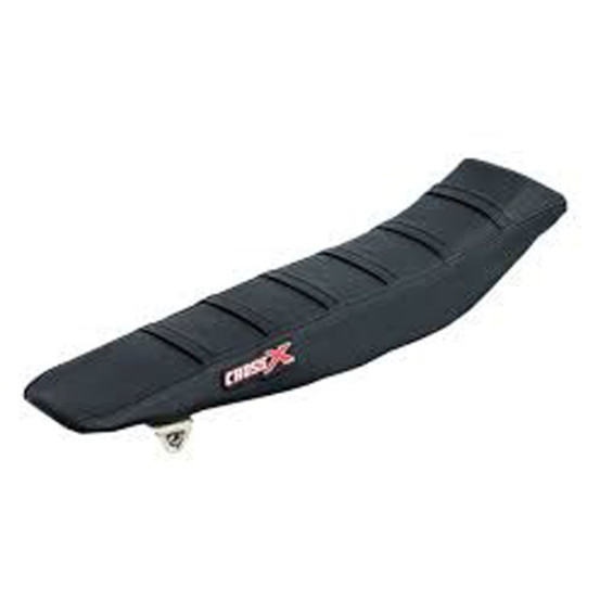 Housse de selle CrossX Racing avec bandes noir Yamaha 450 YZ-F 2023-2026 / 250 YZ-F 2024-2026