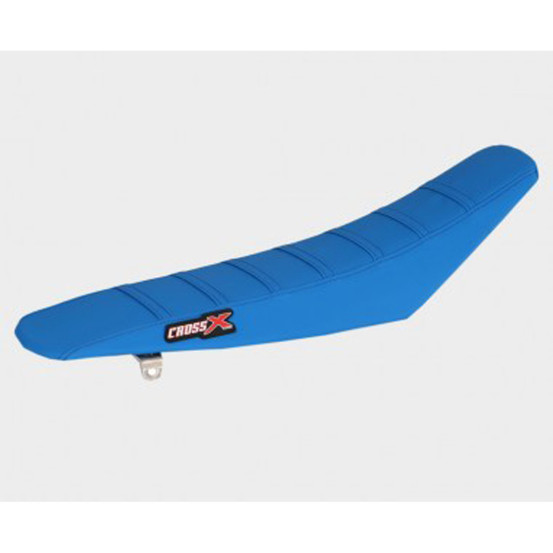 Housse de selle CrossX UGS WAVE HUSQVARNA 65 TC 2017-2022 bleu-blanc