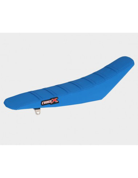 Housse de selle CrossX UGS WAVE HUSQVARNA 65 TC 2017-2022 bleu-blanc