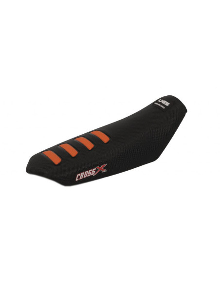 Housse de selle CrossX Wave TALARIA 2023 Noir Bandes Oranges