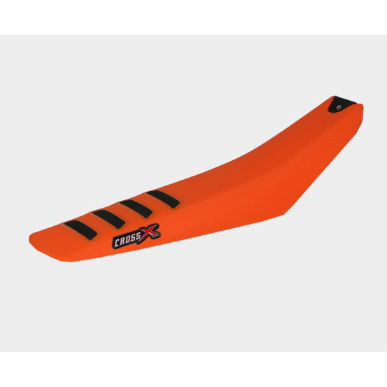 Housse de selle CrossX UGS WAVE KTM SX SXF EXC 2016-2019 orange-noir