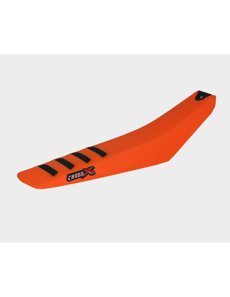 Housse de selle CrossX UGS WAVE KTM SX SXF EXC 2016-2019 orange-noir