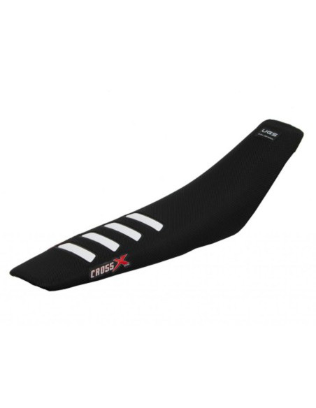 Housse de selle CrossX UGS WAVE HUSQVARNA 2016-2019 noir-blanc