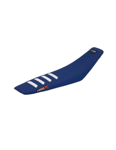 Housse de selle CrossX UGS WAVE KTM SX SX-F 2019-2022 EXC 2020-2023 Bleu-Blanc