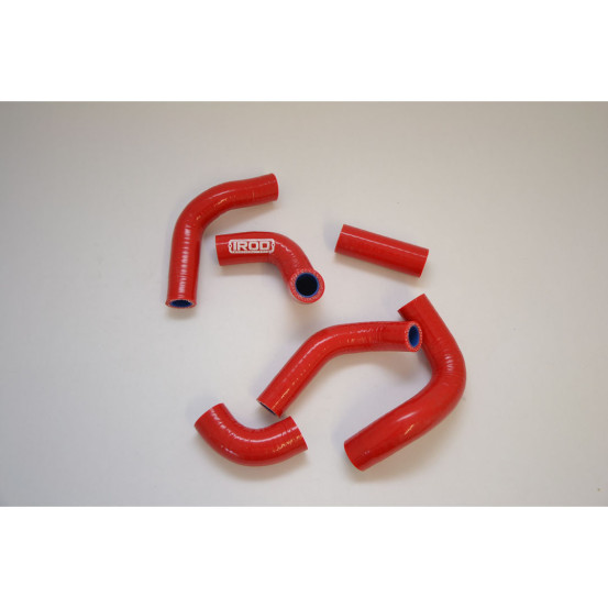 Kit de durites radiateur IROD Rouge Husqvarna 400/450/510 TC/TE 2002-2009