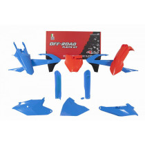 Kit plastiques complet - Bleu Orange - RACETECH KTM 85 SX 2018-2021