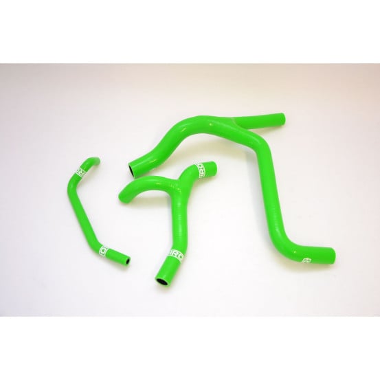 Kit de durites radiateur quad IROD Vert Kawasaki 450 KFX 2009-2013 connexion Y