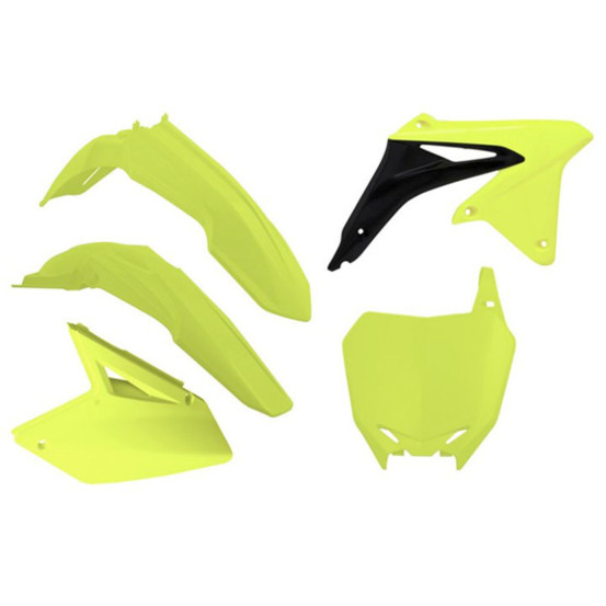 Kit plastiques - Jaune Fluo - RACETECH Suzuki 450 RMZ 2008-2017