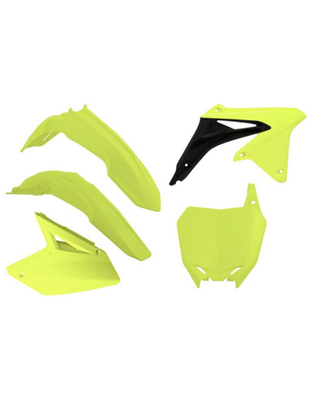 Kit plastiques - Jaune Fluo - RACETECH Suzuki 450 RMZ 2008-2017