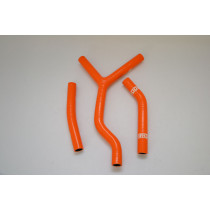 Kit de durites radiateur IROD Orange KTM 125 SX 1998-2006 connexion Y