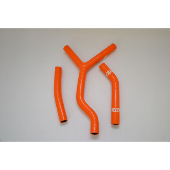 Kit de durites radiateur IROD Orange KTM 125 SX 1998-2006 connexion Y