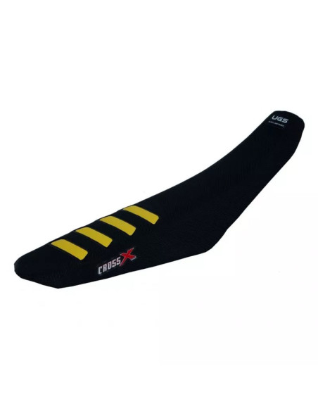 Housse de selle CrossX UGS WAVE SUZUKI RM-Z 2008-2018 noir-jaune