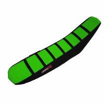 Housse de selle CrossX Racing avec bandes Kawasaki 450 KX 2019 Noir-Vert