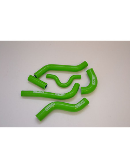 Kit de durites radiateur IROD Vert Kawasaski 250 KXF 2007-2008
