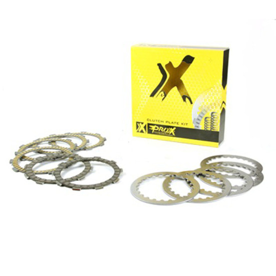 Kit disques d'embrayage garnis avec lisses acier PROX Husqvarna 250/350 FC KTM 250/350 SXF