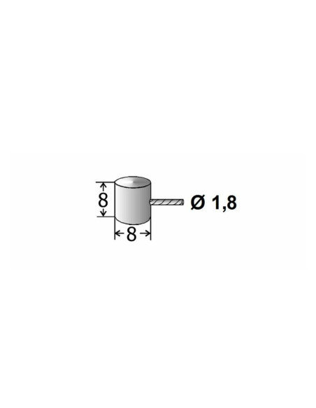 Cable frein adaptable TRANSFIL 1.80 m PEUGEOT