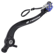 Pédale de frein ZETA Trigger Yamaha YZ 125/250 2005-2021 Bleu