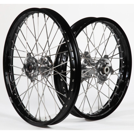 Paire de roues BUD Racing moyeux Alu Kawasaki KX KXF 2006-2026
