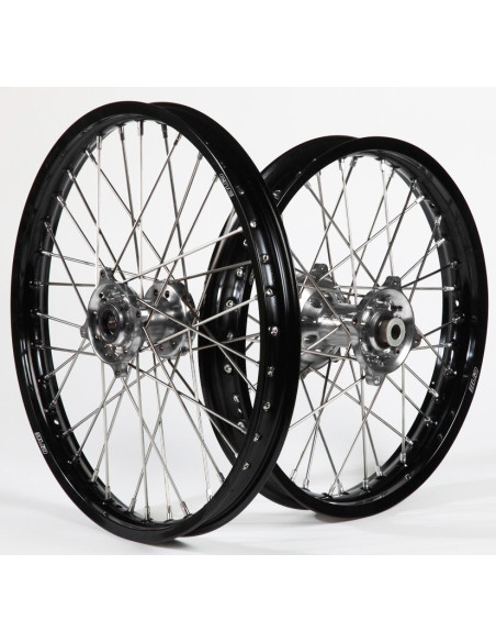 Paire de roues BUD Racing moyeux Alu Kawasaki KX KXF 2006-2026