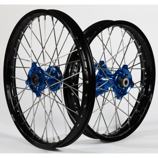 Paire de roues BUD Racing moyeux Bleu Yamaha YZF 2014-2026