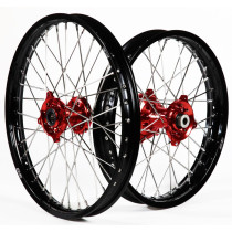 Paire de roues BUD Racing moyeux Rouge FANTIC XX Yamaha YZ
