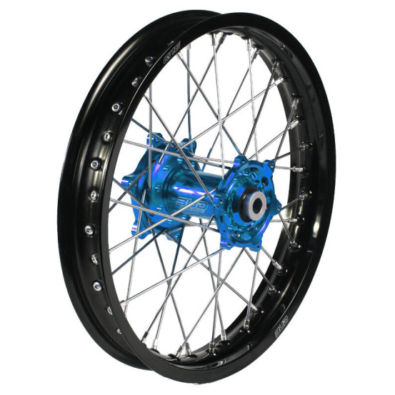 Roue arriere BUD Racing moyeu Bleu KTM Husqvarna 2015-2023
