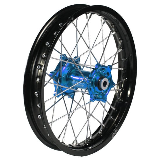 Roue arriere BUD Racing moyeu Bleu Yamaha YZ YZF 2002-2026