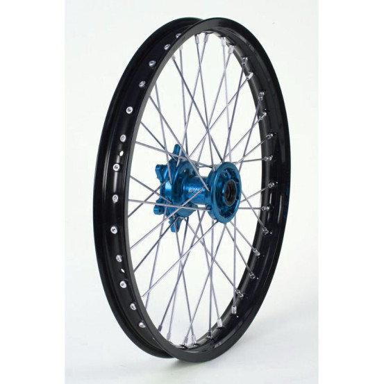 Roue avant BUD Racing moyeu Bleu KTM Husqvarna 2015-2023