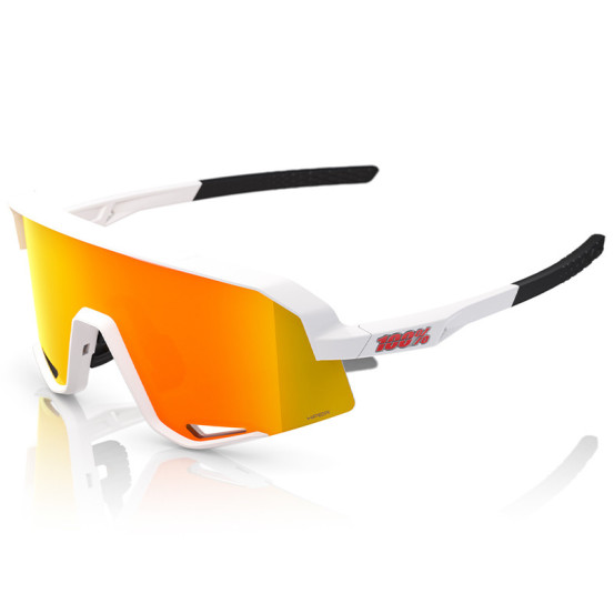 Lunettes de soleil 100% SLENDALE - Mat Blanc