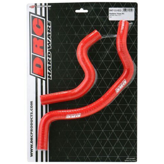 Kit durites de radiateur DRC Honda 450 CRF-R 2021 Rouge