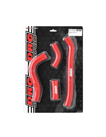 Kit durites de radiateur DRC Honda 250 CRF-R 2022 Rouge