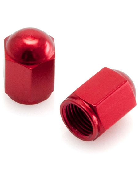 Bouchons de valves DRC Rouge