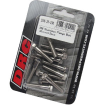 Lot de vis Inox tête hexagonale DRC M6 30mm (x15)