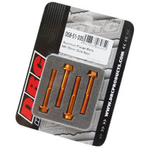 Lot de vis alu tête hexagonale DRC M6 35mm Or (x4)
