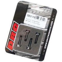 Lot de vis alu tête hexagonale DRC M6 16mm Alu (x4)