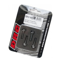 Lot de vis alu tête hexagonale DRC M6 25mm Alu (x4)