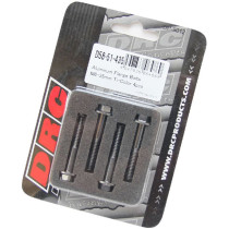 Lot de vis alu tête hexagonale DRC M6 35mm Alu (x4)