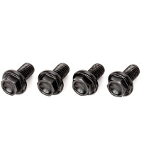 Lot de vis alu tête hexagonale DRC M6 12mm Noir (x4)