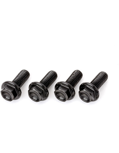 Lot de vis alu tête hexagonale DRC M6 16mm Noir (x4)