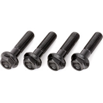 Lot de vis alu tête hexagonale DRC M6 25mm Noir (x4)