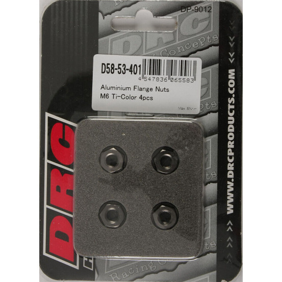 Ecrous alu DRC M6 Alu (x4)